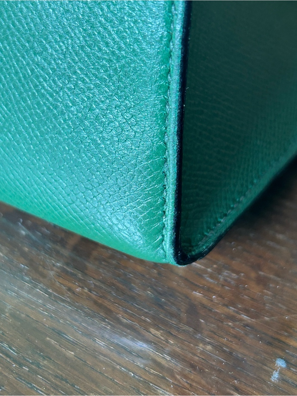 Vintage Hermes Kelly  Rigid 32 Cm bag - Picture 13 of 15